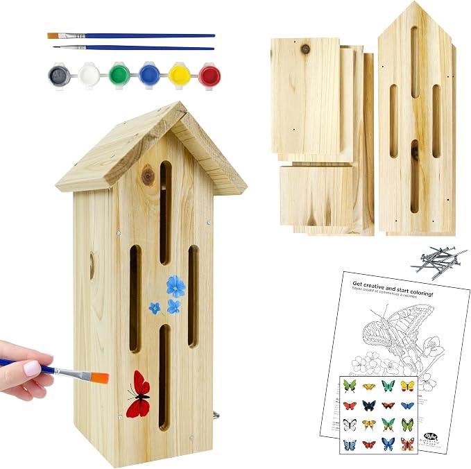 Nature's Way My First Butterfly House DIY Art Craft Kit by Nature%E2%80%99sWayBirdProductsLLC