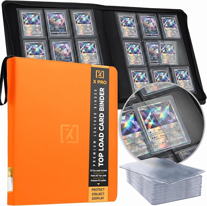 X PRO Top Load Card Binder by HOMEXPRO