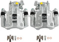 SCITOO Rear Brake Calipers With Bracket 18B4537 18B4536 Compatible For Ford For Taurus 1993-1999,For Lincoln For Continental 1993-2000,For Mercury For Sable 1993-1999