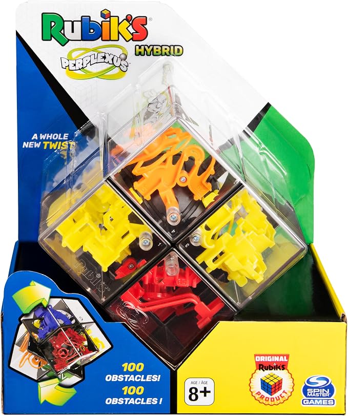 Rubik’s, Perplexus Hybrid 2 x 2 Gravity 3D Maze Game Brain Teaser Fidget Toy - Image 2