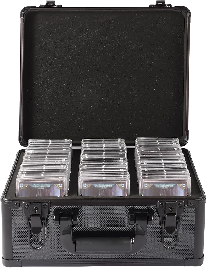 EcoVibe Graded Card Case, Aluminum Alloy Trading Card Storage Box by Unknown