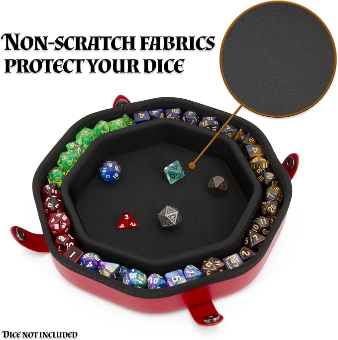 CASEMATIX Dice Tray and Dice Storage Case - Image 5