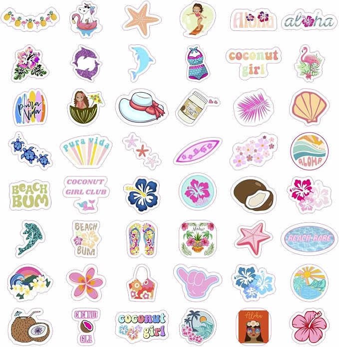 BulbaCraft Coconut Girl Stickers - Image 3