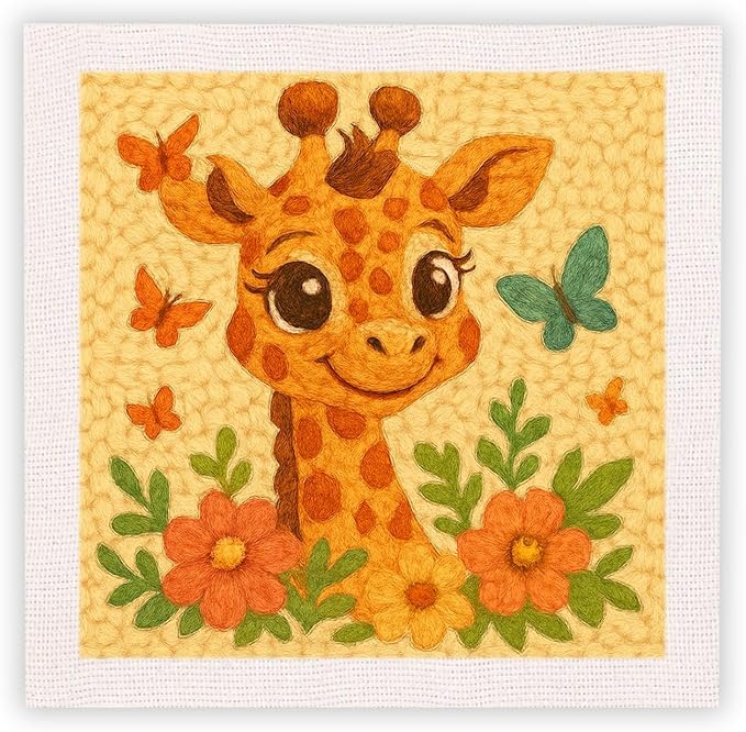 SDOYUNO Punch Needle Kit with Frame by SDOYUNO