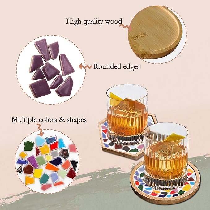 Nuyoach Mosaic Tiles Crafts Kits - Image 4