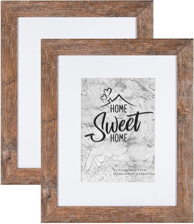 Califortree Rustic Brown 8x10 Picture Frame by Califortree