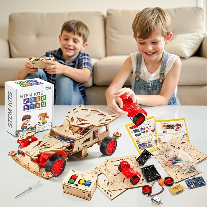 STEM Toys for Ages 8-13, Remote Control Model Car Building Science Kits | 8 9 - Image 8