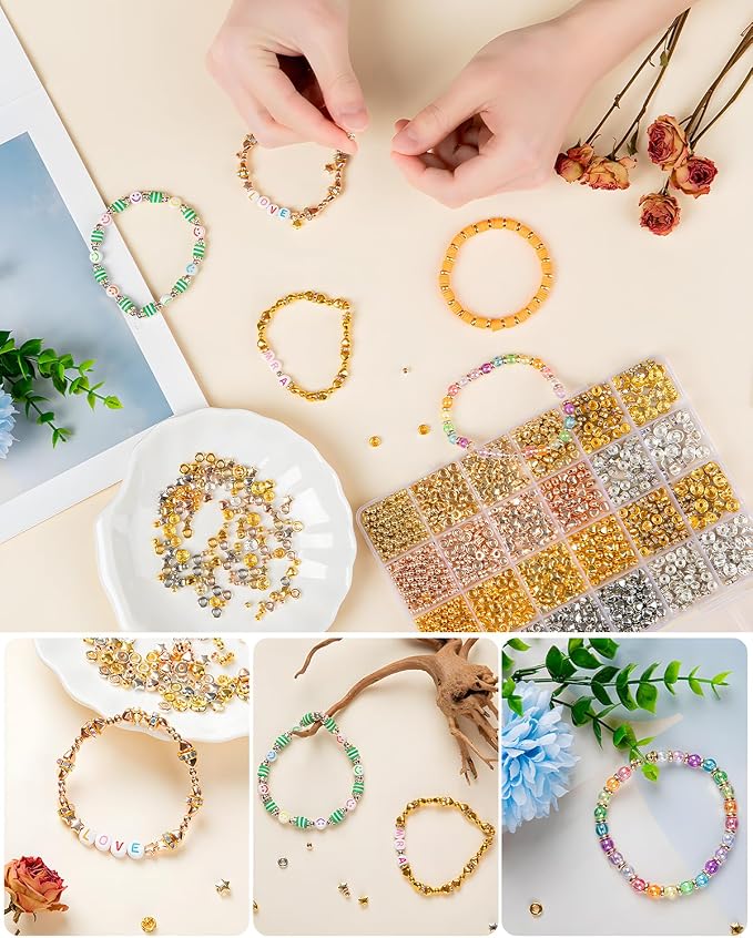 Goldwise Spacer Beads for Jewelry Making - Image 4