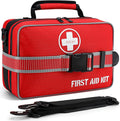 TELIAO Comprehensive Premium 430 Piece Emergency First Aid Kit, Large Medical Kits for Home, Car, Camping, Travel, Hiking, Truck, Sports & Outdoor Emergencies, Businesses & Home Medical Supplies