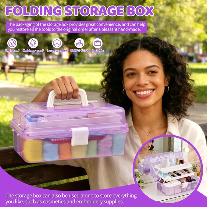 LOKUNN Needle Felting Kit, 55 Colors Felting Wool Kit - Image 5