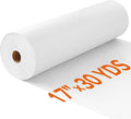 ZOMONETI Heavy Weight 17in x 30yd White Iron On Non-Woven Fusible Interfacing by ZOMONETI