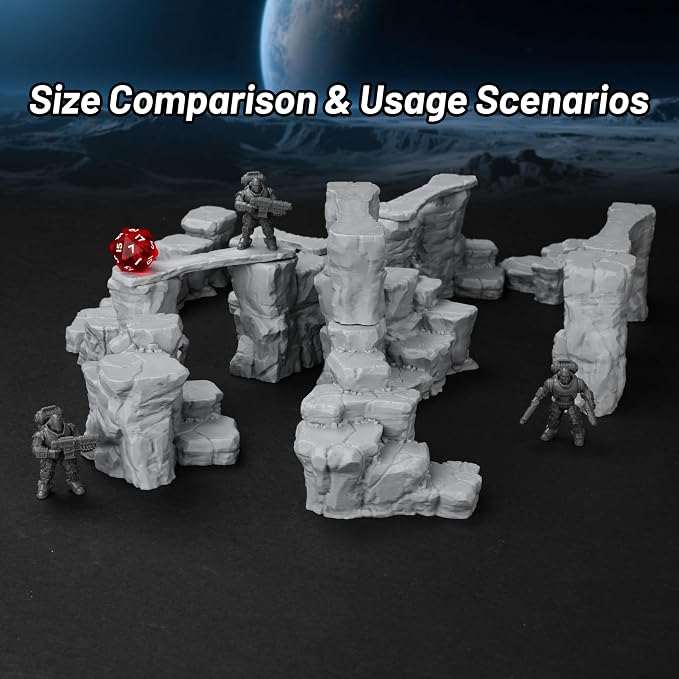 RPG Terrain AF693 The Pit Canyon Scene - Image 5