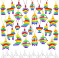 Uiifan 20 Pcs Sand Art Bottle Necklaces Bulk Sand Art Craft Kits by Uiifan