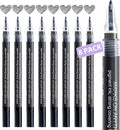 AKARUED Paint Pen, 8 Pack 0.7mm Water Based by AKARUED