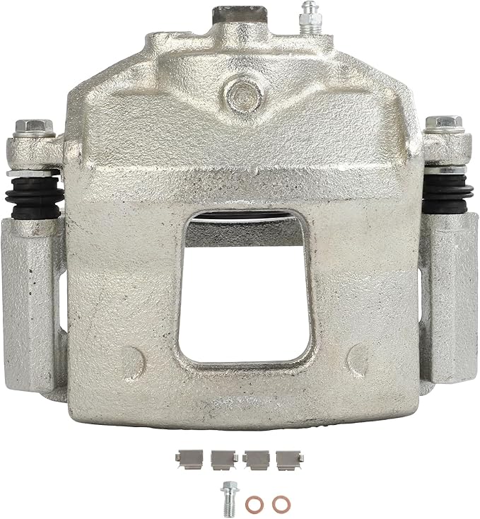 cciyu Front Left Brake Caliper Assembly w/Bracket 18B4772 2002 2003 2004 2005 2006 2007 For Buick For Rendezvous,2001 2002 2003 2004 2005 For Pontiac For Aztek