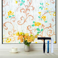 Volcanics Stained Glass Window Film, Frosted Glass Window Privacy Film by Volcanics