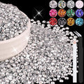 6000PCS 4mm Resin Rhinestones Bulk by BELLEBOOST