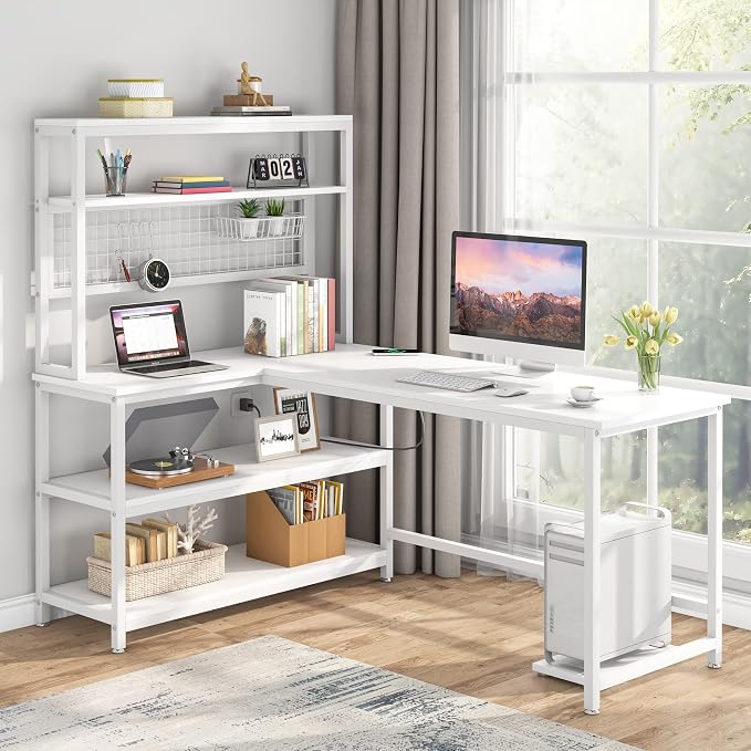 Tribesigns 55" Large Computer Desk by Unknown