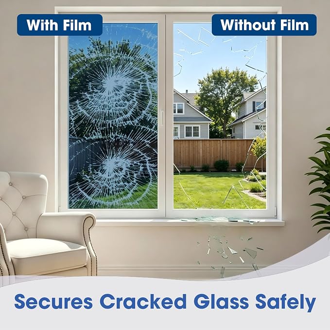 Coavas Window Privacy Film Daytime See Out Not in, 86% UV Blocking Heat Control - Image 8