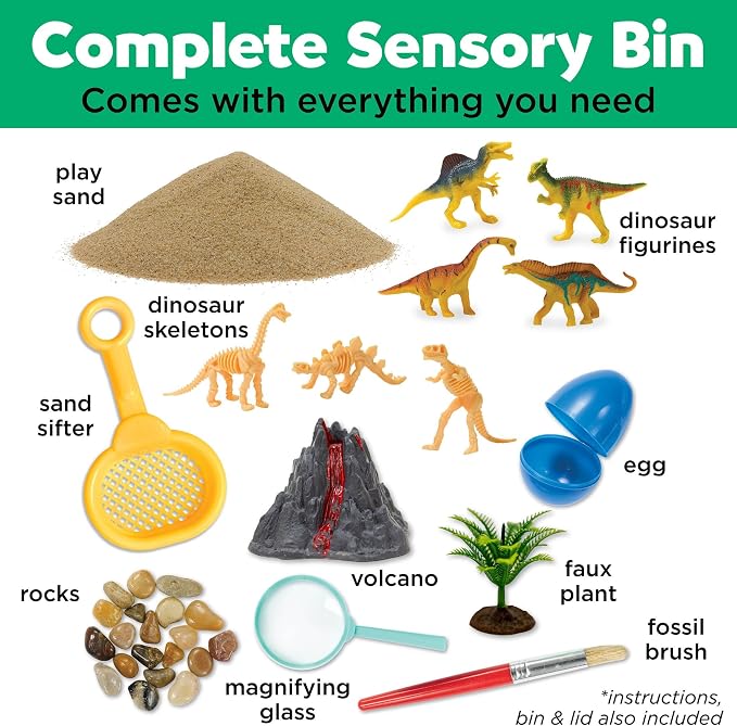Creativity for Kids Sensory Bin: Dinosaur Dig - Image 3
