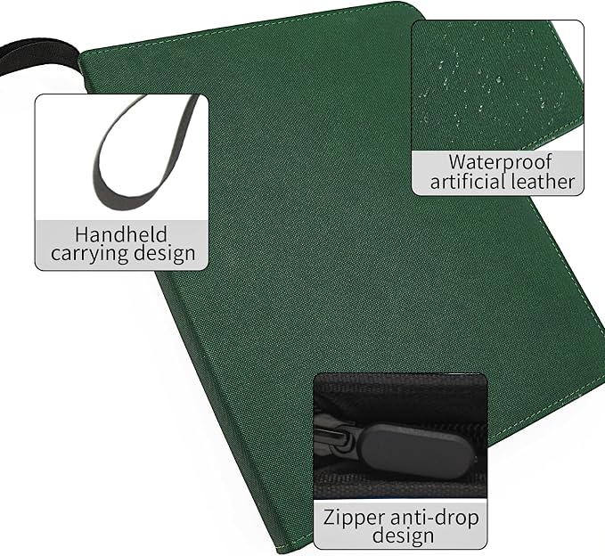 Card Binder – 720 Capacity, Zippered Trading Card Holder - Image 8