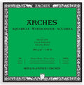 Arches Watercolor Block 12x12-inch Natural White 100% Cotton Paper by ARCHES