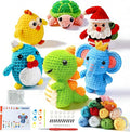 LIVIKEY 6Pcs Crochet Kit for Beginners Easy Arts and Crafts Set for Adults & by LIVIKEY