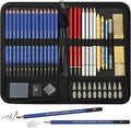 53 Pack Drawing Set Sketch Kit, Sketching Supplies by Unknown