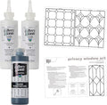 Gallery Glass Privacy Window PROMOGGPW22, Stained Glass Pattern Pack by GalleryGlass