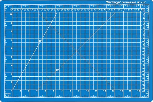 Dahle Vantage 10691 Premium Self-Healing Cutting Mat, 1/2" Grid, 5 Layers by Dahle