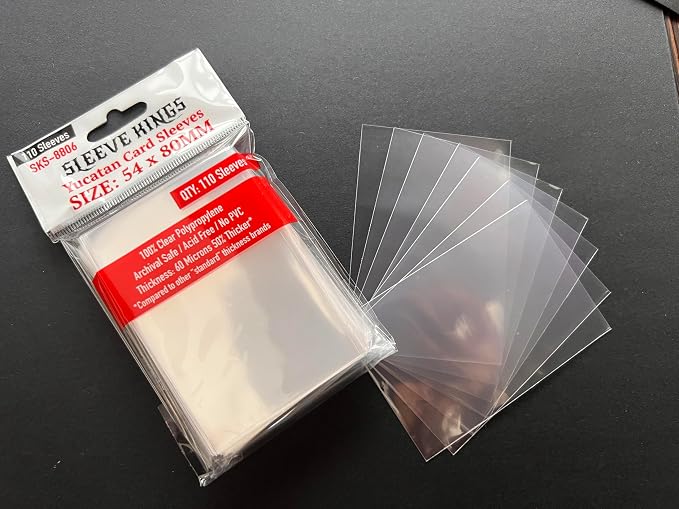 Sleeve Kings Standard Card Sleeves – 110 Count, Medium Size, Compatible - Image 3