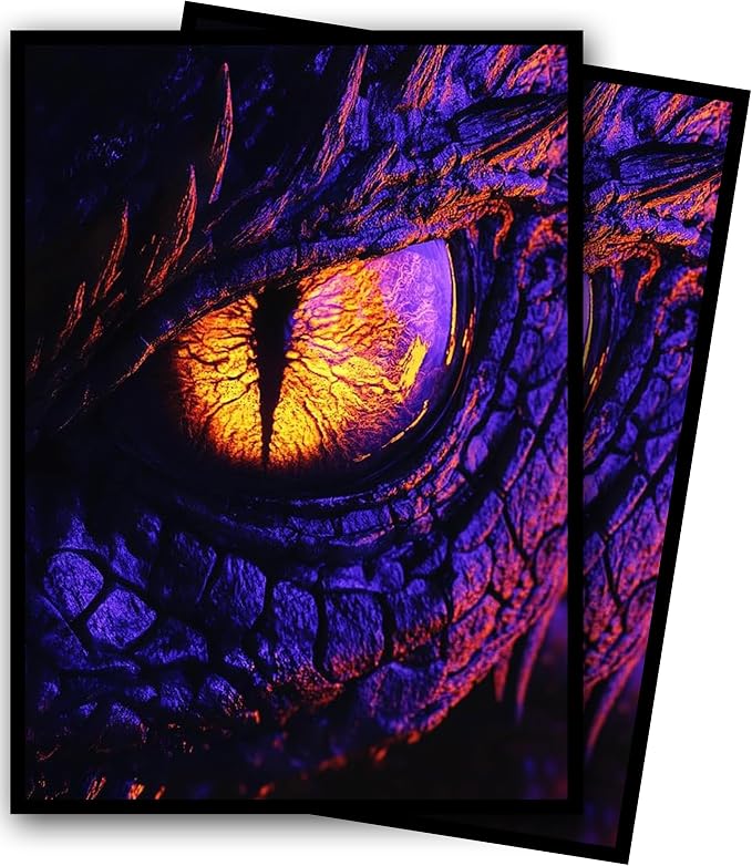MTG Card Sleeves, Ultra Clear Front & Matte Finish Back by G00D4U