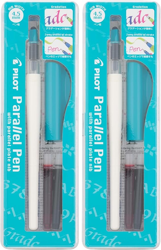 Pilot Parallel Pen Premium Caligraphy Pen Set, 4.5mm Nib by PilotCorporationofAmerica