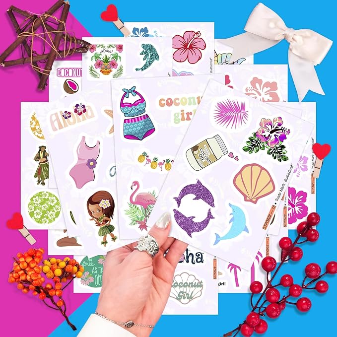 BulbaCraft Coconut Girl Stickers - Image 7