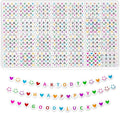 ARTDOT 1400 Pieces Letter Beads by ARTDOT