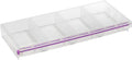 Craft Mates Bead Organizer, 4 Locking Compartments, Plastic Storage | Clear by CRAFTMATES