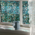 funlife Original Hand-Drawn Privacy Stained Glass Window Film, Single Sided by funlife