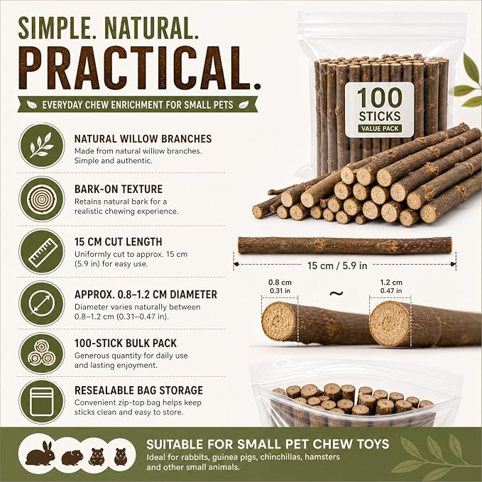 QTLCOHD 100Pcs 6 Inch Wood Sticks - Image 6
