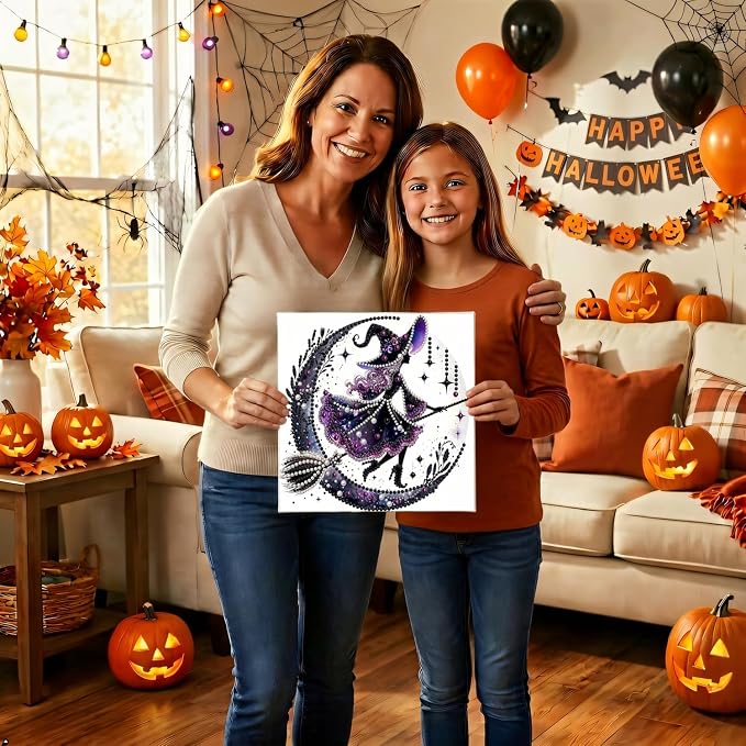 5D Witch Pearl Painting Kits for Adults - Image 5