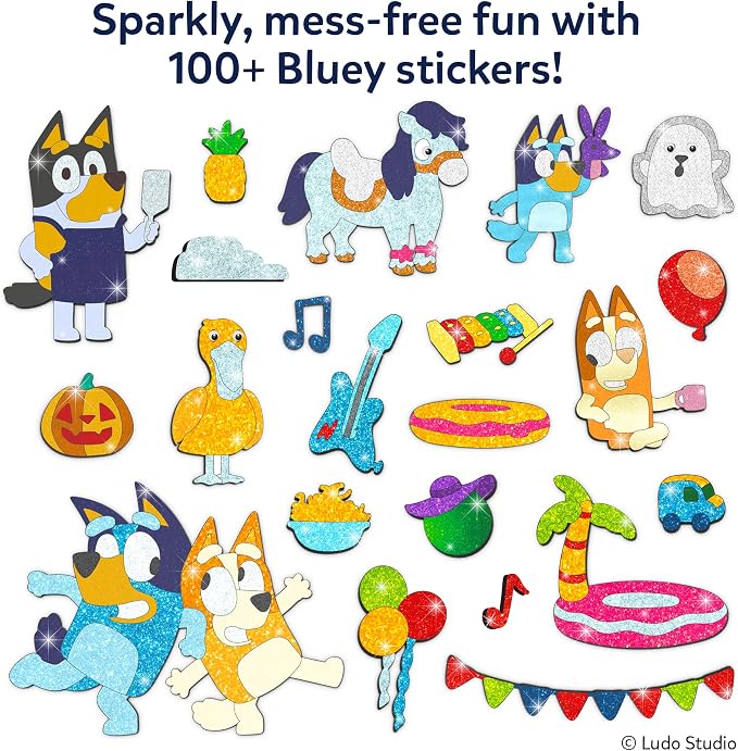 Skillmatics Bluey Foil Fun – Mess-Free DIY Art & Craft Kit - Image 6