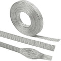 Tinned Copper Braid Cable Wire Shielding Sleeve, 5/16 in Wide, 15ft | Ground by BuyUneed