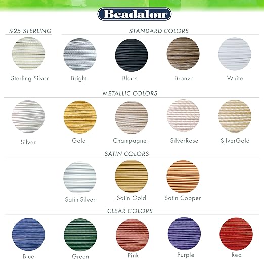 Beadalon 7-Strand Stainless Steel Beading Wire, Flexible & Durable Wire - Image 4