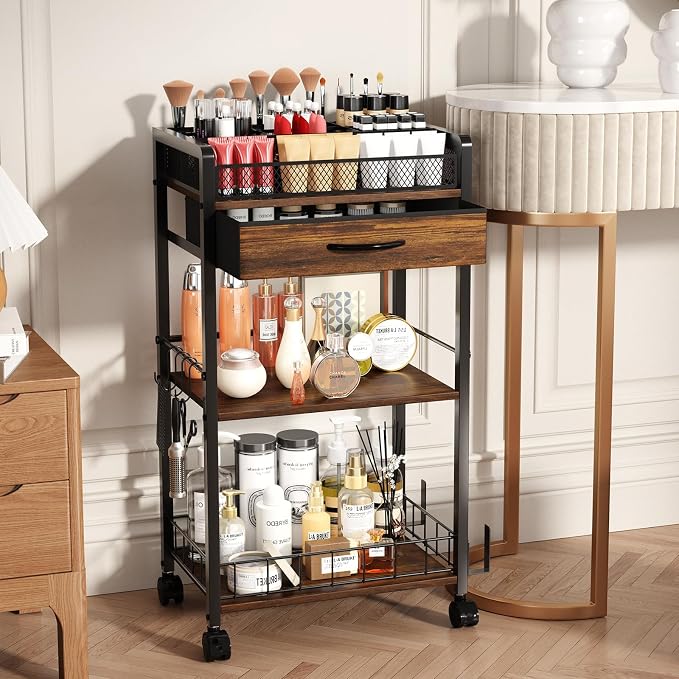 Homsorout 3 Tier Rolling Cart - Image 6
