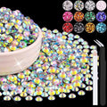 4000PCS 5mm Resin Rhinestones Bulk by BELLEBOOST