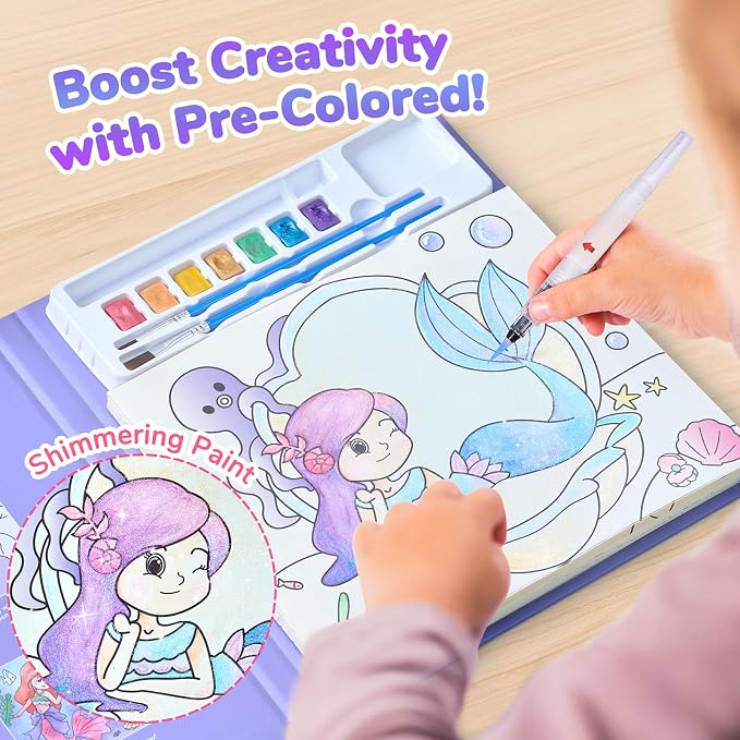 JoyCat Paint with Water Coloring Books - Image 4