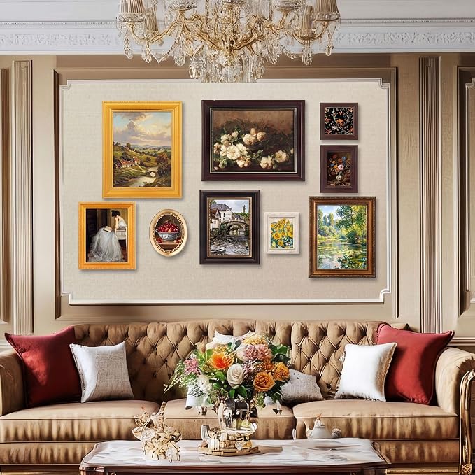 Mifoci 10 Pcs Gallery Vintage Frame Set - Image 7