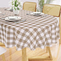 Smiry Oval Table Cloth, Waterproof Vinyl Tablecloths by Smiry