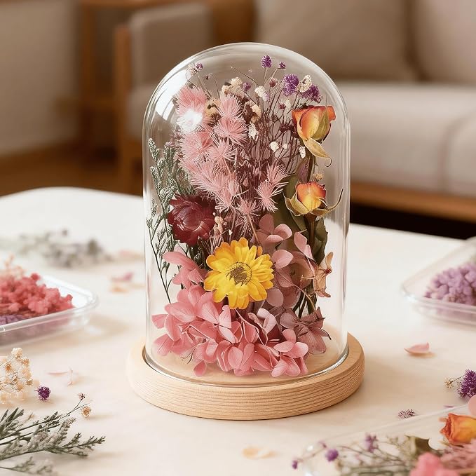 2PCS Dried Flowers Kit, Natural Dried Flowers Kit - Image 2