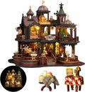 DIY Miniature House Kit, DIY Dollhouse Kit by Flybean-WonderlandinYourHands