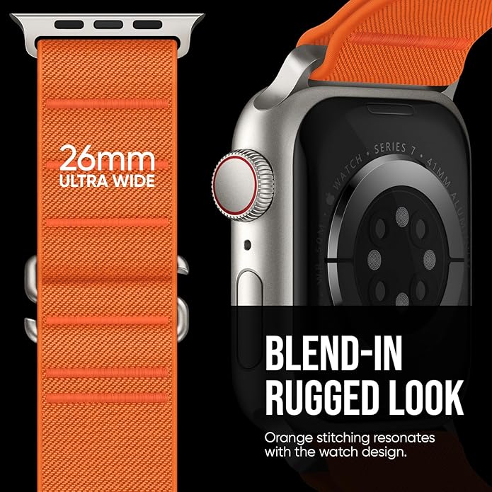 Suitisbest Sport Bands Compatible with Apple Watch Ultra Band 49mm 46mm 45mm 44mm 42mm 38mm 40mm 41mm Men Women, Stretchy Nylon Sport Loop Strap with S-Hook for iWatch Series 10 Ultra SE 9 8 7 6 5 4 3